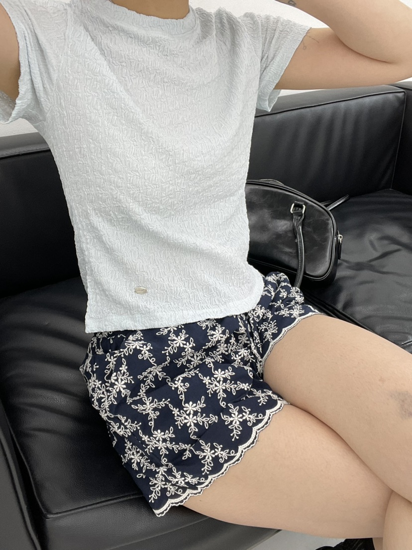 GLITTER直郵韓國代購㊣女裝新品休閑時尚推薦熱賣人氣25春夏短褲GLITTER短褲