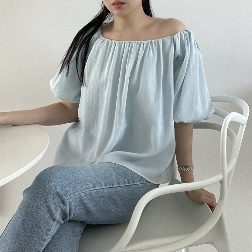ALLVIBE直郵韓國代購㊣女裝新款時尚熱賣休閑25春夏襯衫蕾絲衫ALLVIBE襯衫/蕾絲衫
