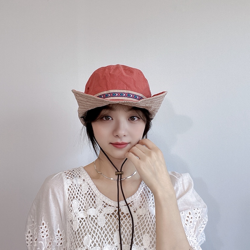LOVELY HAT直郵韓國代購㊣女裝新品時尚人氣熱賣休閑25春夏帽子LOVELY HAT帽子