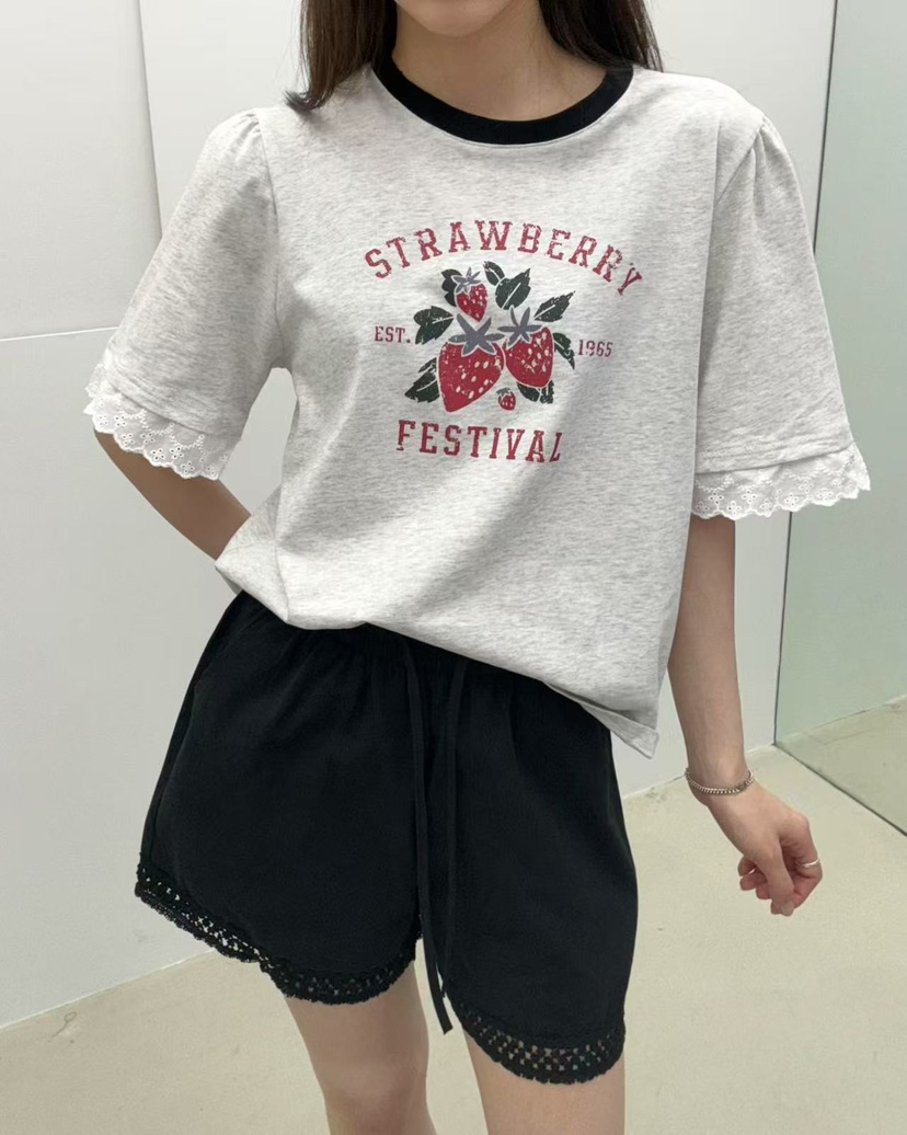 JMIND韓國直郵㊣東大門實拍女裝新款25春夏熱賣休閑短褲蕾絲JMIND短褲