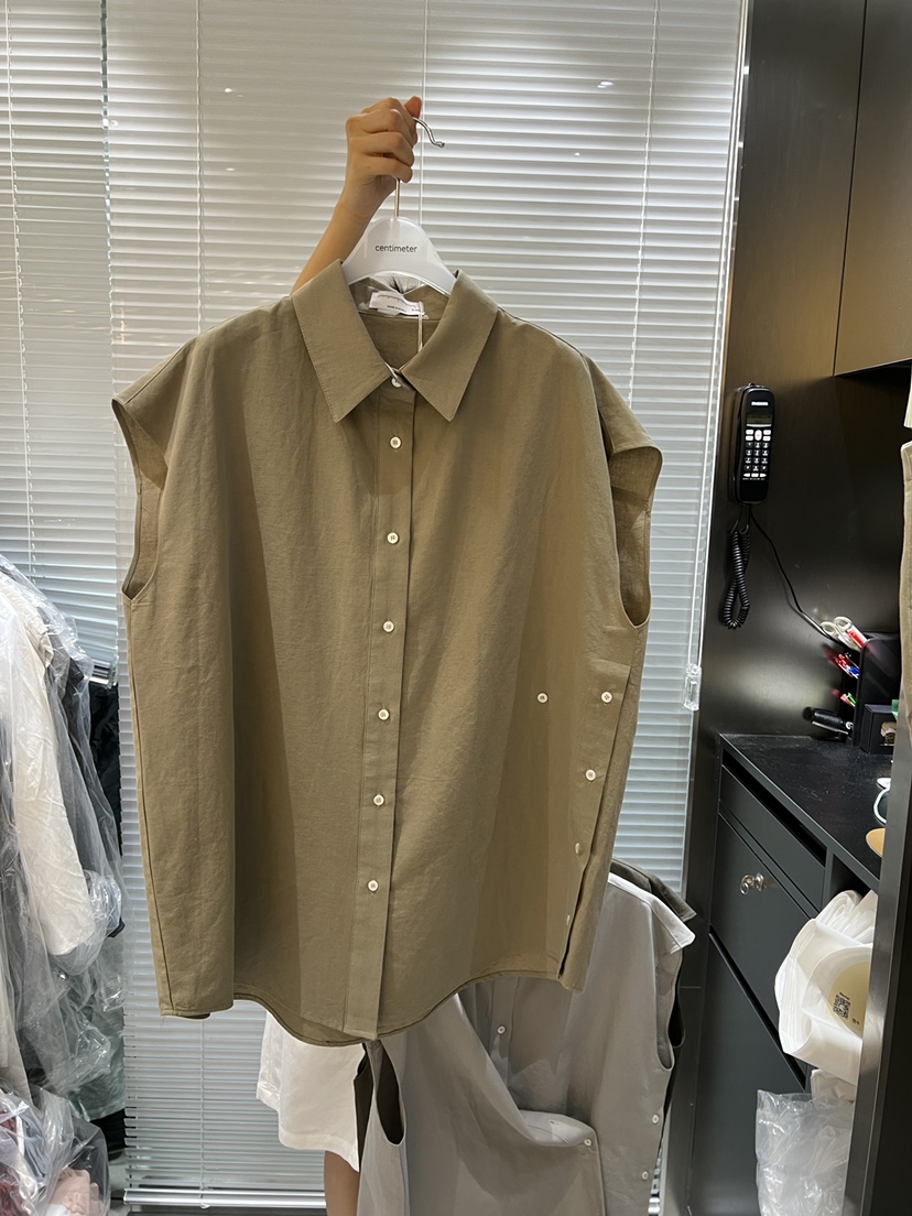 CM韓國直郵㊣東大門實拍女裝新品25春夏休閑時尚人氣熱賣馬甲CM馬甲圖色2