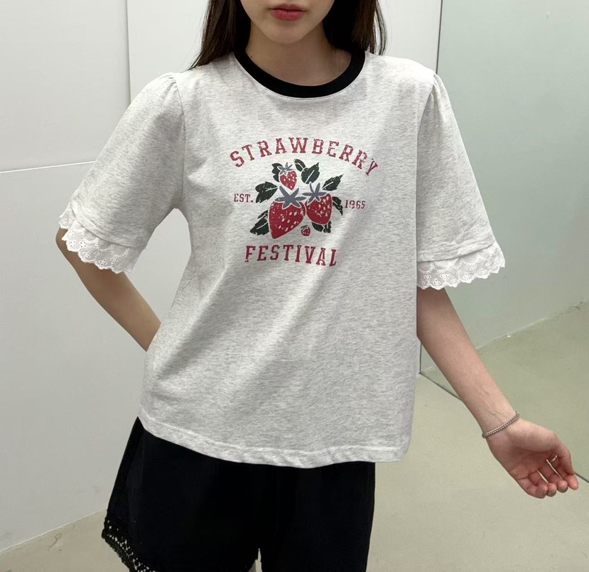JMIND韓國直郵㊣東大門實拍女裝新款熱賣時尚推薦人氣25春夏T恤JMINDT恤