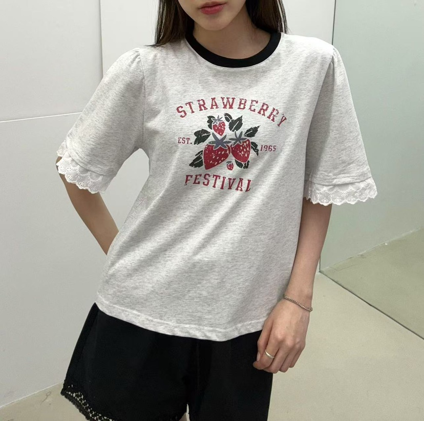 JMIND韓國直郵㊣東大門實拍女裝新款熱賣時尚推薦人氣25春夏T恤JMINDT恤