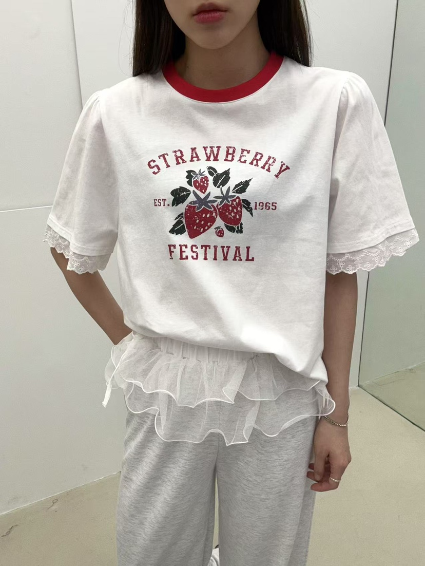 JMIND韓國直郵㊣東大門實拍女裝新款熱賣時尚推薦人氣25春夏T恤JMINDT恤
