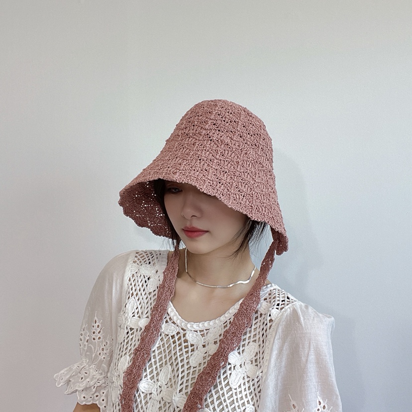 LOVELY HAT韓國直郵㊣東大門實拍女裝新品時尚熱賣25春夏帽子LOVELY HAT帽子圖色2