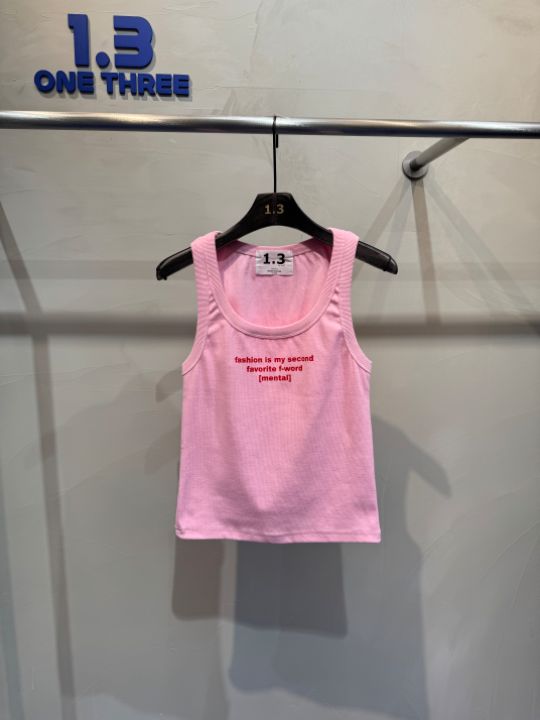 1.3韓國直郵㊣東大門實拍女裝新品25春夏時尚熱賣吊帶背心1.3吊帶/背心圖色4