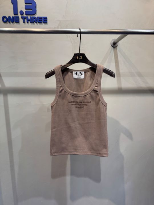 1.3韓國直郵㊣東大門實拍女裝新品25春夏時尚熱賣吊帶背心1.3吊帶/背心圖色5
