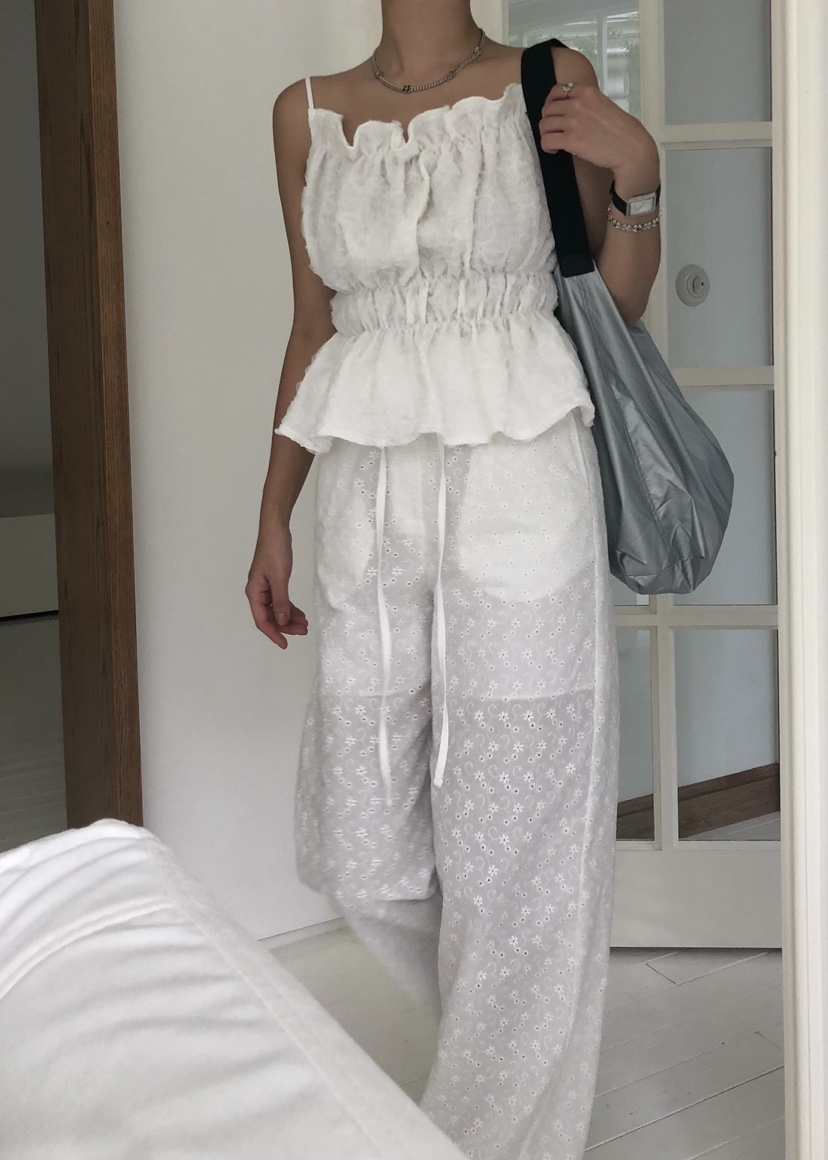 OUPPT韓國直郵㊣女裝新款休閑推薦熱賣時尚25春夏人氣吊帶背心OUPPT吊帶/背心