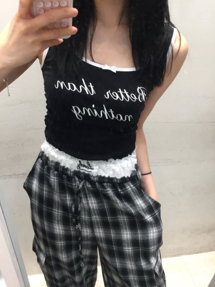 mars韓國㊣直郵東大門代購女裝新品熱賣時尚推薦25春夏吊帶背心mars吊帶/背心
