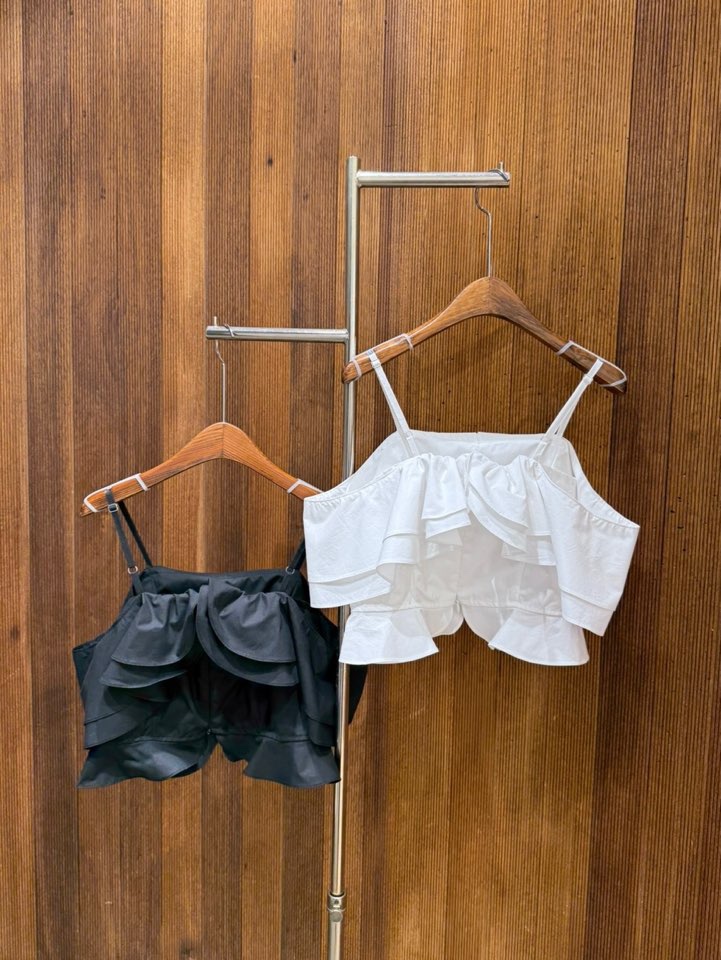 2TWO MOON韓國㊣直郵東大門代購女裝新品推薦25春夏吊帶背心2TWO MOON吊帶/背心