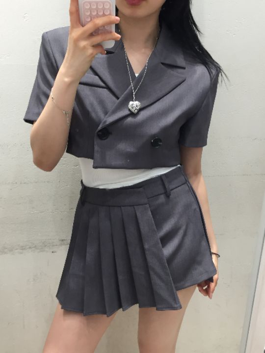 mars韓國直郵㊣東大門實拍女裝新品熱賣推薦休閑25春夏夾克mars夾克