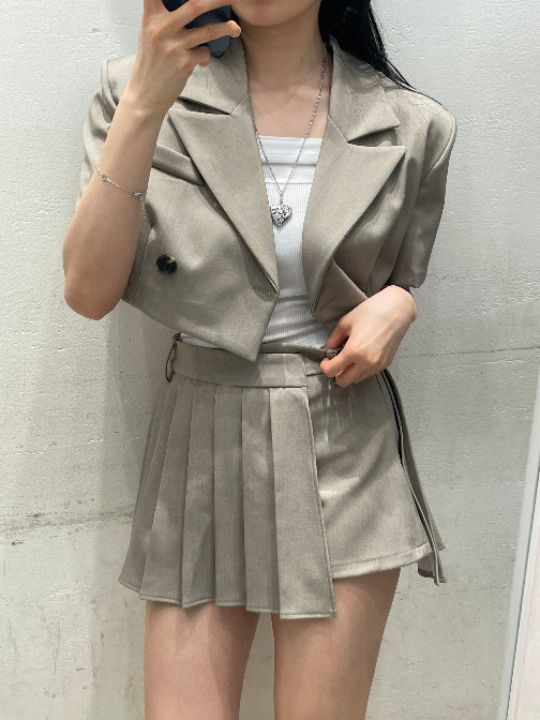 mars韓國直郵㊣東大門實拍女裝新品熱賣推薦休閑25春夏夾克mars夾克