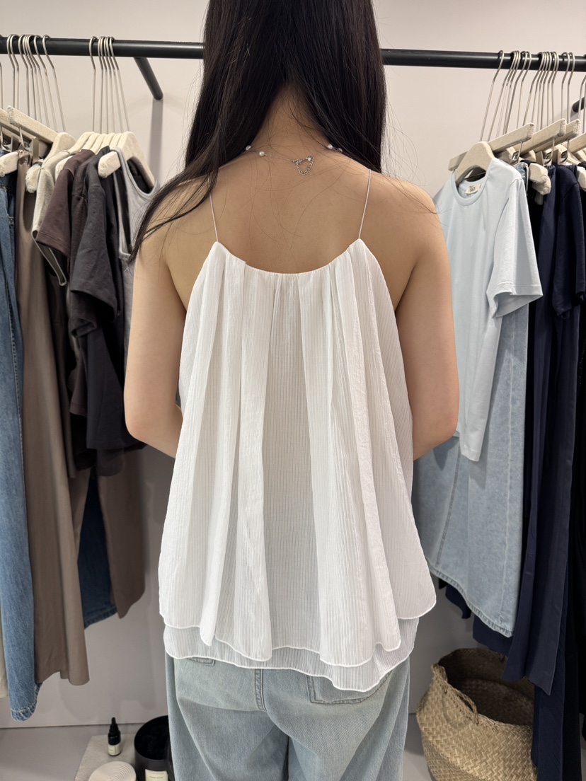 ALATE韓國㊣直郵東大門代購女裝新品時尚推薦熱賣休閑吊帶背心LEGACY吊帶/背心
