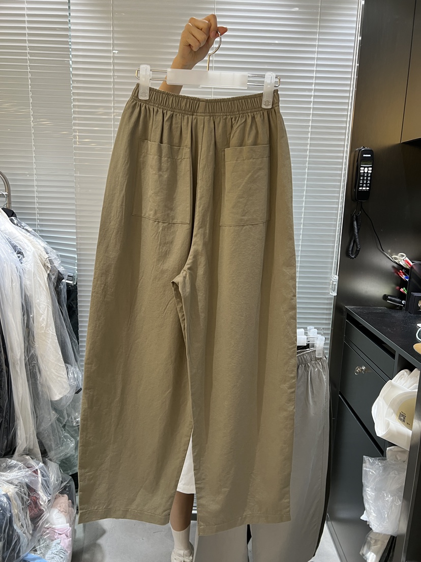 CM韓國直郵㊣東大門實拍女裝新品時尚25春夏人氣休閑休閑褲CM休閑褲