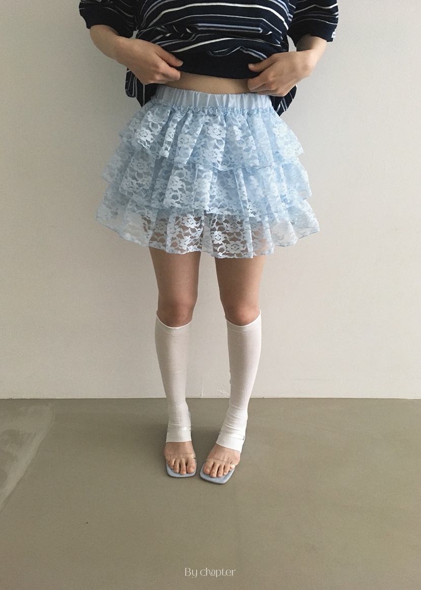 BY CHAPTER韓國㊣直郵東大門代購女裝新款時尚休閑25春夏短裙Chapter短裙