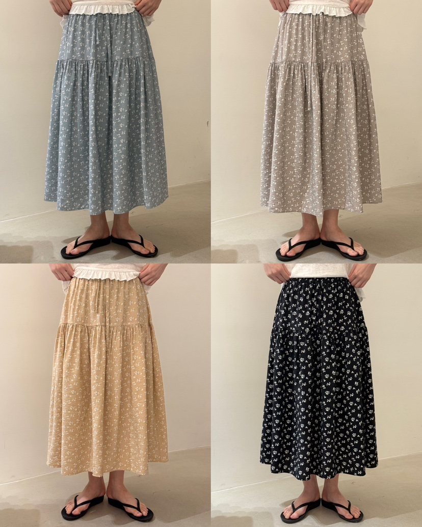 MONE-A直郵韓國代購㊣女裝新品休閑時尚25春夏熱賣推薦長裙MONE-A長裙