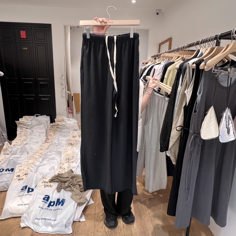 VENIR-a韓國㊣直郵東大門代購女裝新品時尚推薦25春夏休閑褲VENIR-a休閑褲圖色2