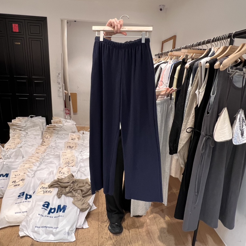 VENIR-a韓國㊣直郵東大門代購女裝新品時尚推薦25春夏休閑褲VENIR-a休閑褲圖色3