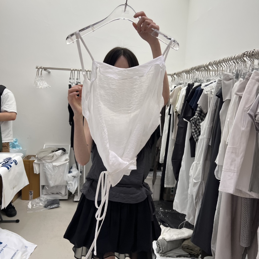 PADO韓國直郵㊣東大門實拍女裝新款推薦襯衫蕾絲衫不含內搭PADO襯衫/蕾絲衫圖色2