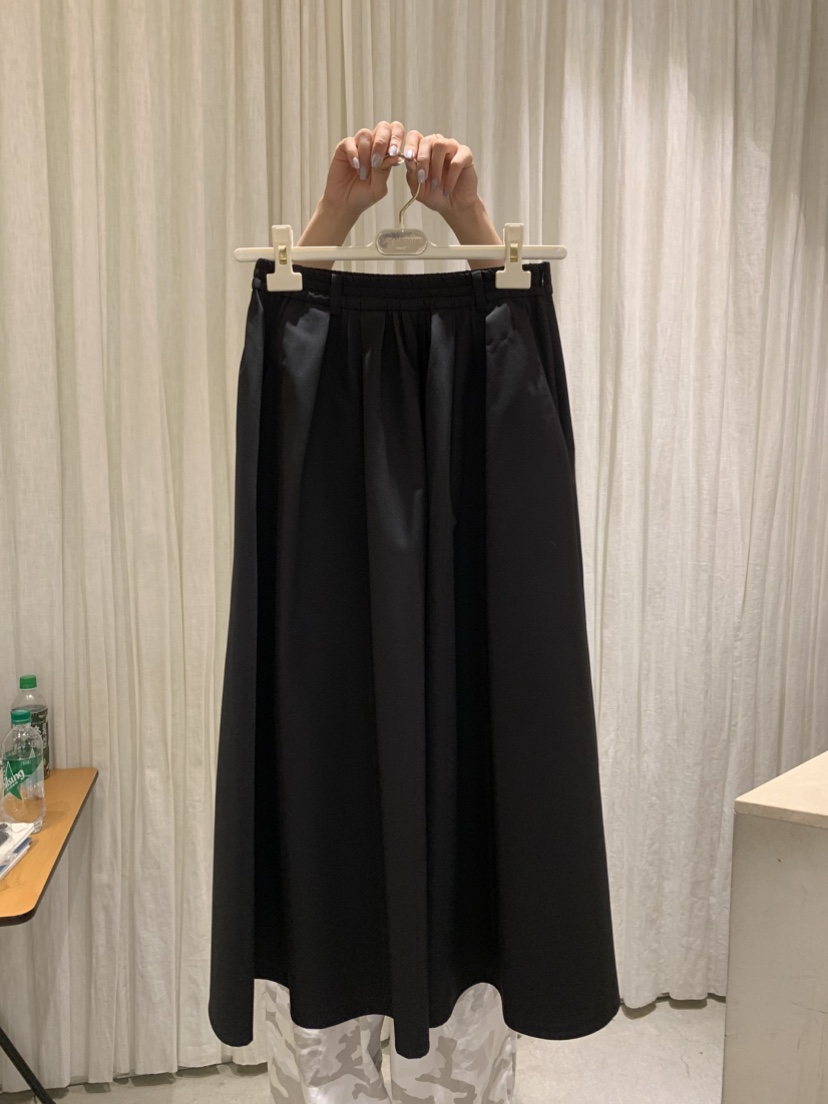 PAPERMOON直郵韓國代購㊣女裝新品熱賣半身裙中短裙喇叭超長paper moon半身裙/中短裙