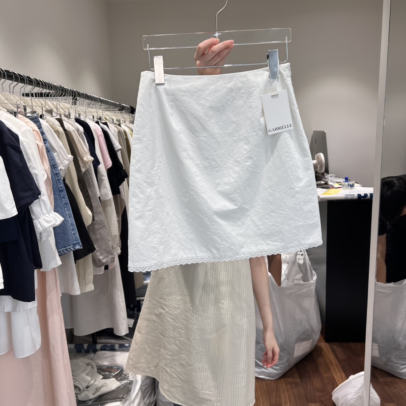 GABRIELLE韓國㊣直郵東大門代購女裝新款25春夏推薦時尚短裙GABRIELLE短裙