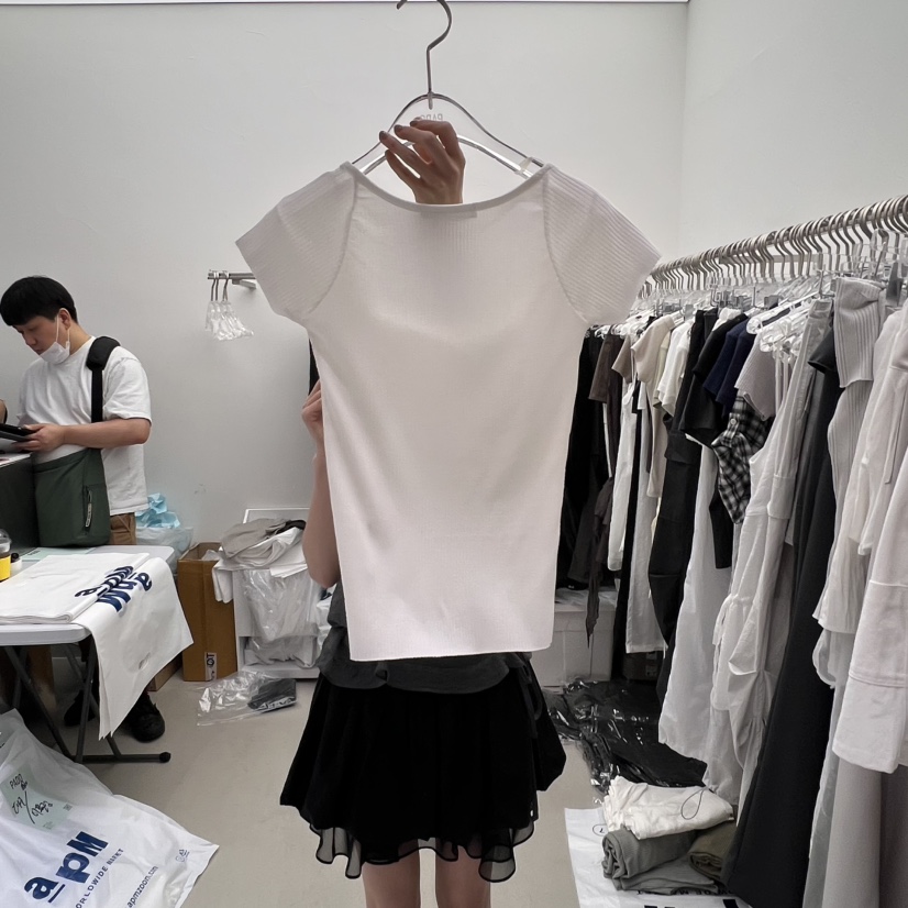 PADO直郵韓國代購㊣女裝新品熱賣休閑時尚25春夏推薦人氣T恤PADOT恤