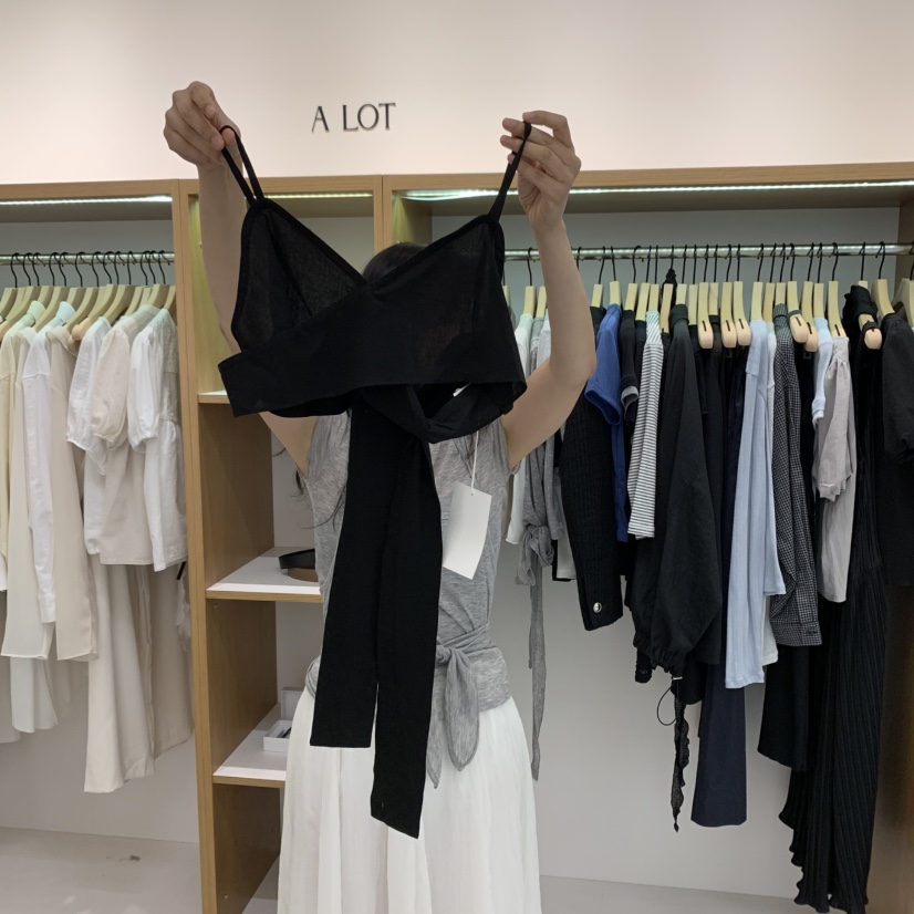 ALOT直郵韓國代購㊣女裝新款人氣時尚25春夏熱賣吊帶背心緊身A LOT吊帶/背心圖色3