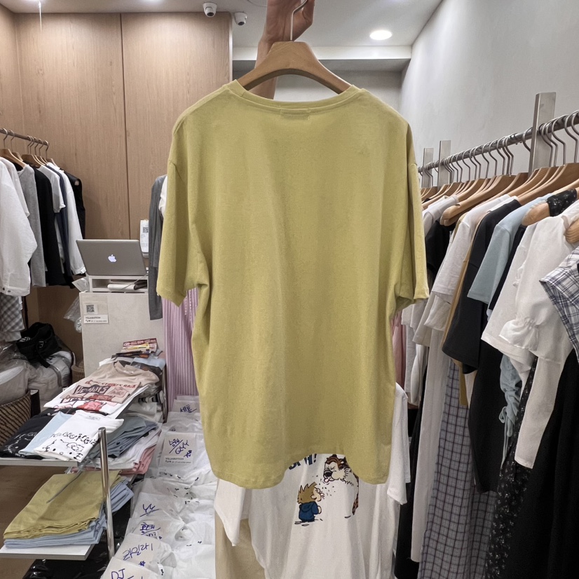 VILLABUTTON韓國直郵㊣女裝新款休閑熱賣時尚人氣25春夏T恤VILLABUTTONT恤