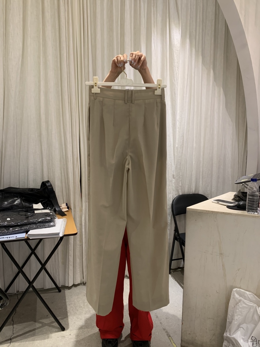 PAPERMOON直郵韓國代購㊣女裝新品25春夏推薦熱賣時尚休閑褲paper moon休閑褲