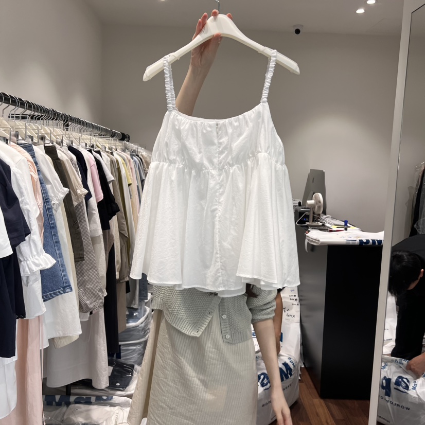 GABRIELLE直郵韓國代購㊣女裝新款休閑人氣時尚25春夏吊帶背心GABRIELLE吊帶/背心