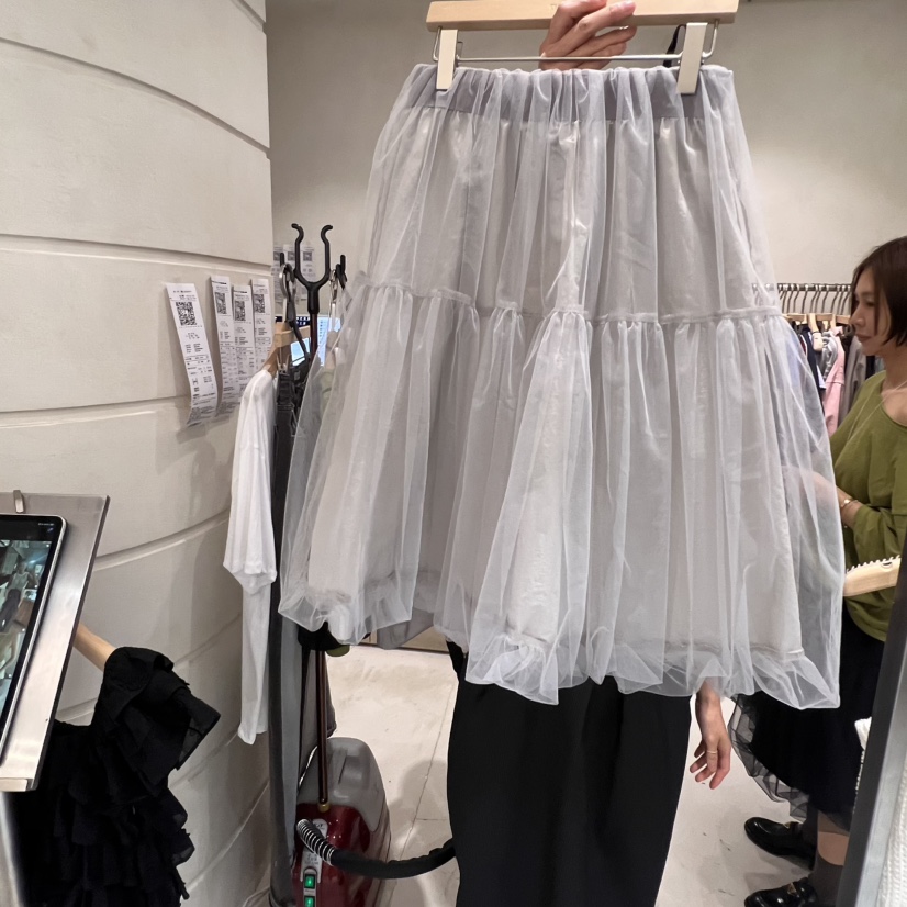 SALONDEMAG直郵韓國代購㊣女裝新品人氣推薦25春夏休閑短裙SALONDEMAG短裙圖色2