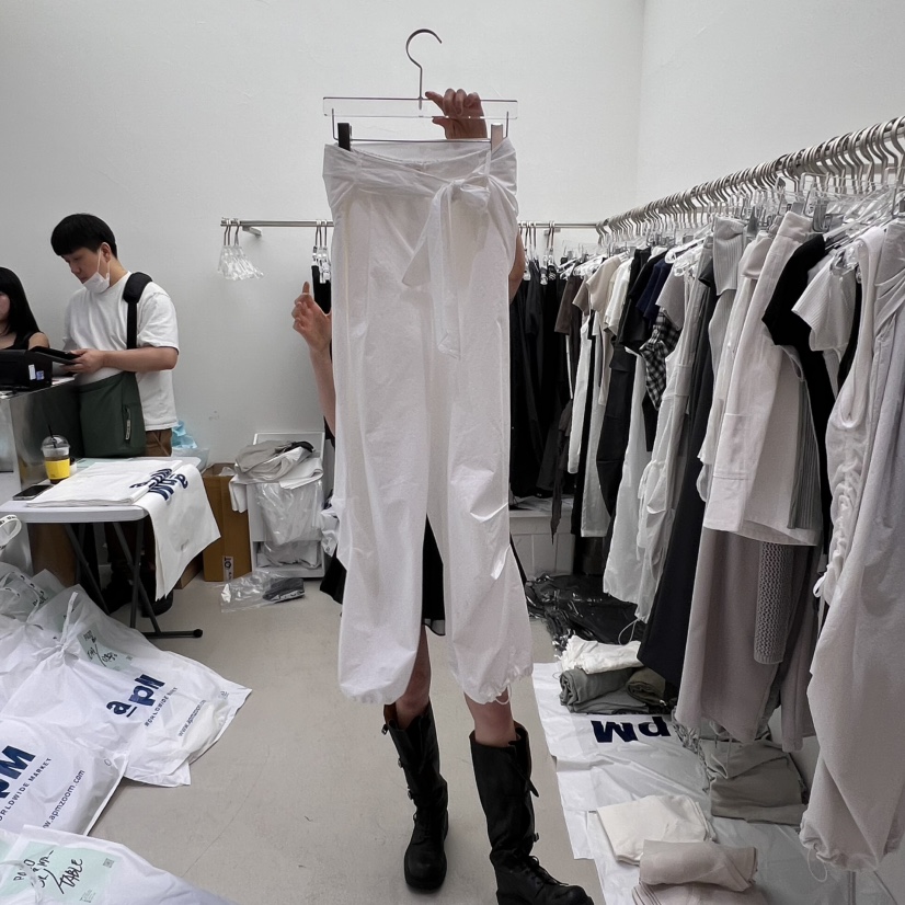 PADO直郵韓國代購㊣女裝新品25春夏推薦時尚休閑人氣休閑褲PADO休閑褲圖色1