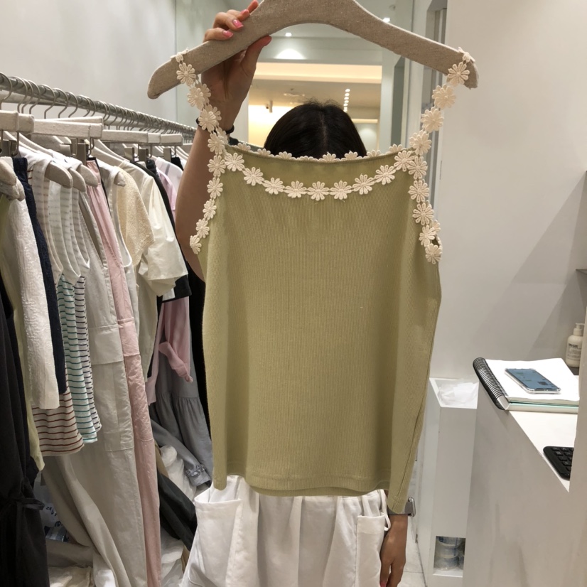 ASOME直郵韓國代購㊣女裝新款推薦熱賣25春夏休閑時尚吊帶背心A.SOME吊帶/背心圖色2