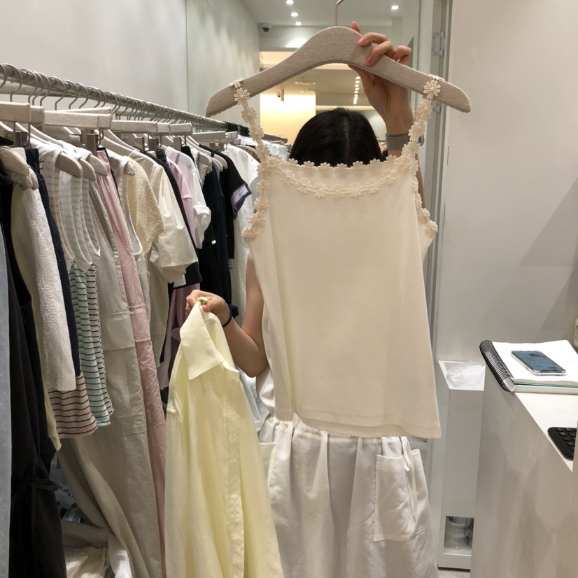 ASOME直郵韓國代購㊣女裝新款推薦熱賣25春夏休閑時尚吊帶背心A.SOME吊帶/背心圖色4