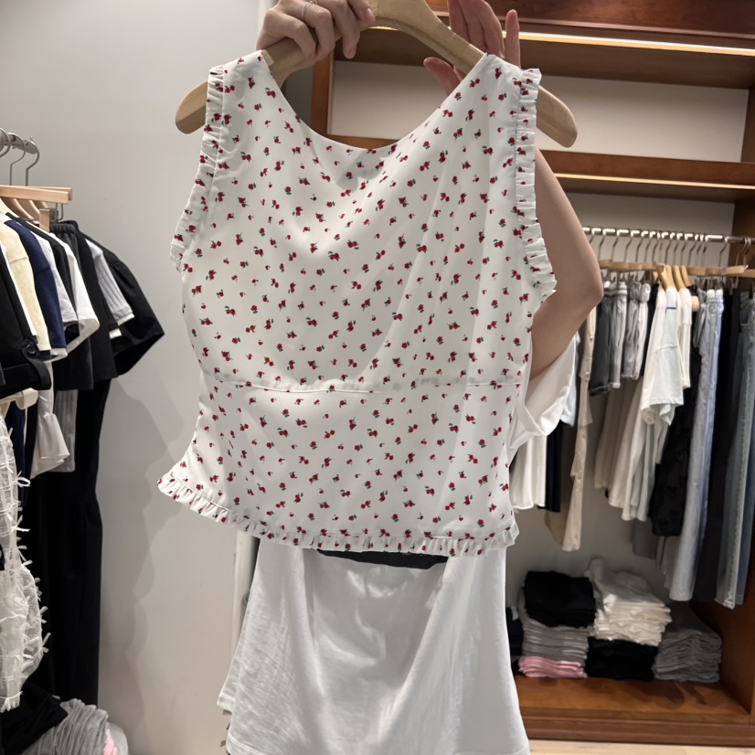 THE CAMEL直郵韓國代購㊣女裝新品推薦吊帶背心the came_l 家吊帶/背心