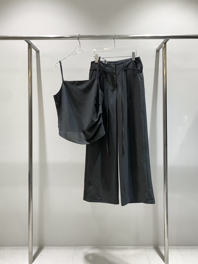 CESTLAVIE直郵韓國代購㊣女裝新品人氣休閑時尚吊帶背心綁帶CESTLAVIE吊帶/背心