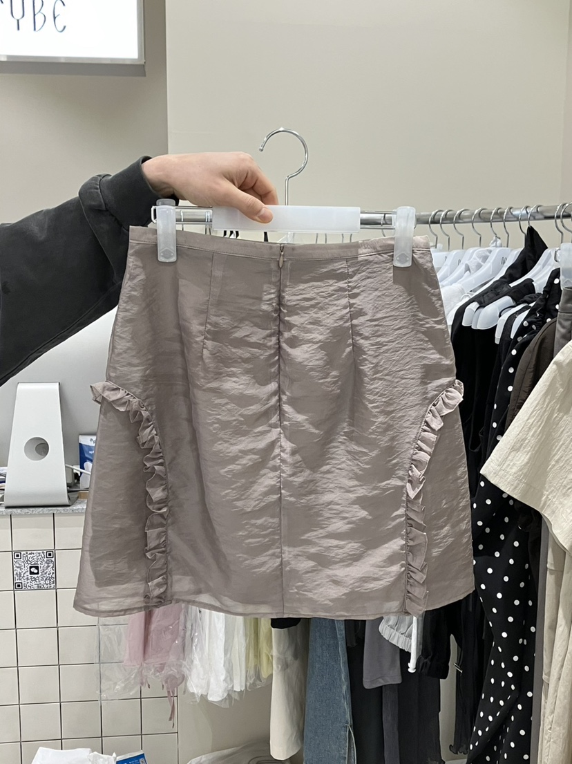 NOFYBE韓國直郵㊣東大門實拍女裝新款休閑熱賣時尚人氣短裙NOFYBE短裙