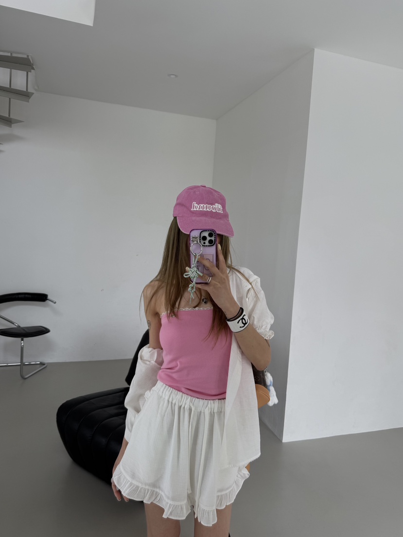 ZEROZERO東大門直郵女裝新款推薦25春夏真品人氣休閑吊帶背心ZEROZERO吊帶/背心圖色4