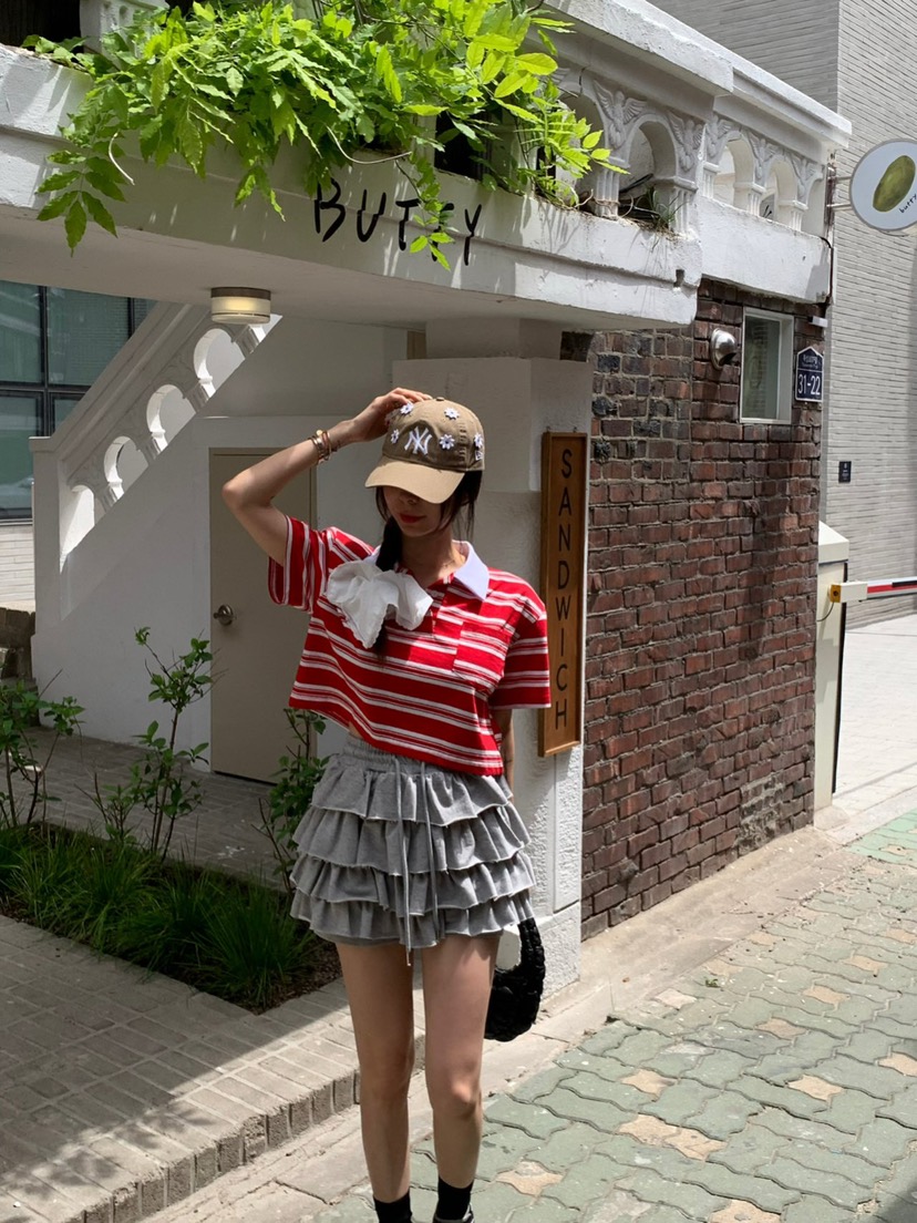 REVE CITE-L韓國直郵女士新款25春夏時尚熱賣人氣休閑裙褲REVE CITE裙褲