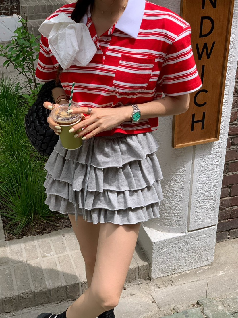 REVE CITE-L韓國直郵女士新款25春夏時尚熱賣人氣休閑裙褲REVE CITE裙褲