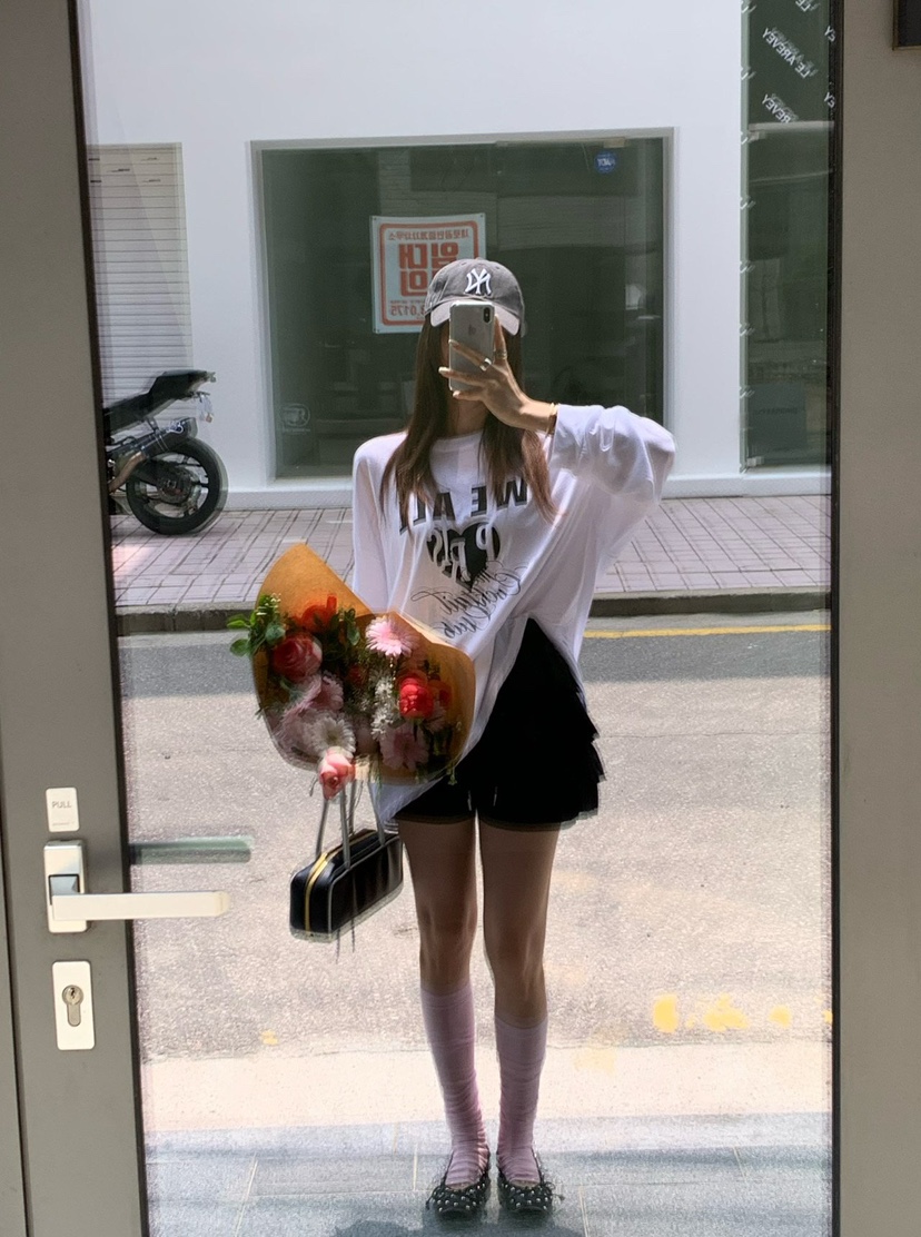 REVE CITE-L韓國直郵女士新款25春夏時尚熱賣人氣休閑裙褲REVE CITE裙褲