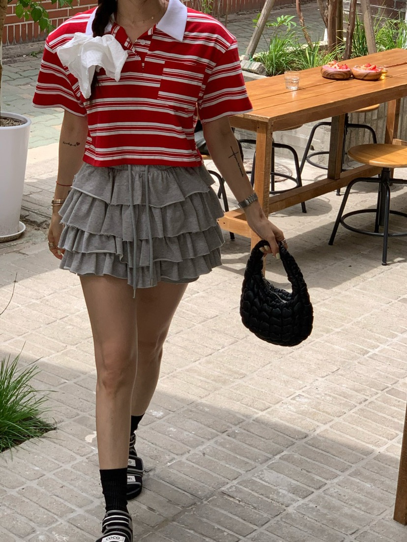 REVE CITE-L韓國直郵女士新款25春夏時尚熱賣人氣休閑裙褲REVE CITE裙褲圖色2
