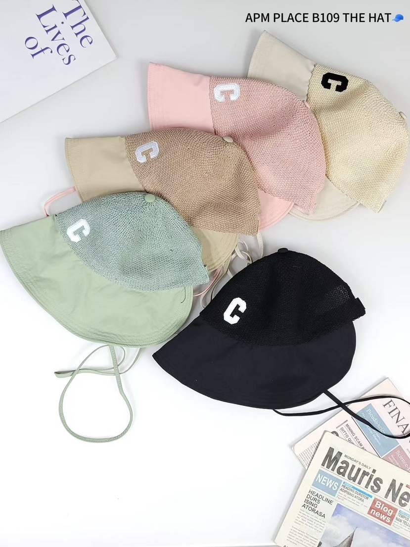 THE HAT-P東大門實拍女士新款真品熱賣時尚帽子漁夫帽刺繡THE HAT帽子