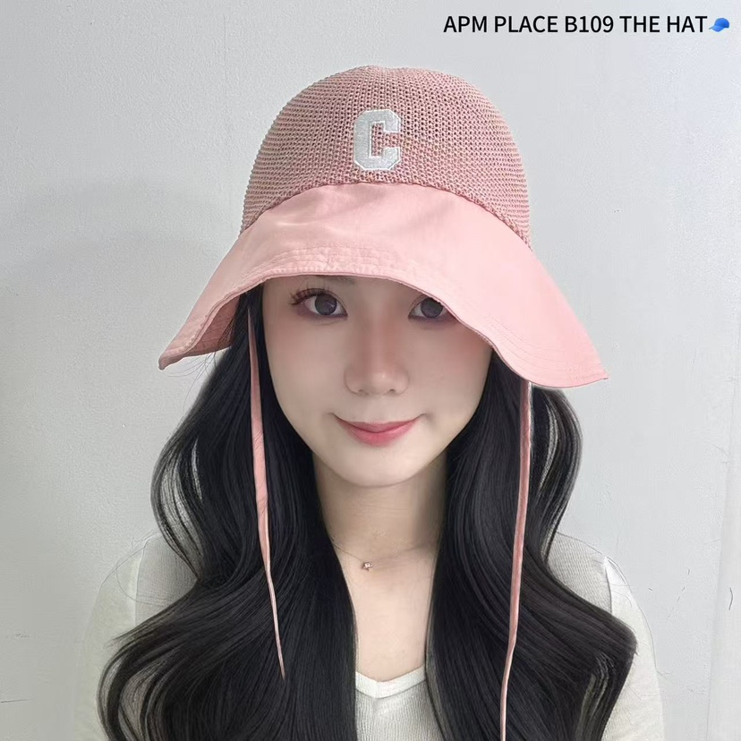 THE HAT-P東大門實拍女士新款真品熱賣時尚帽子漁夫帽刺繡THE HAT帽子圖色2