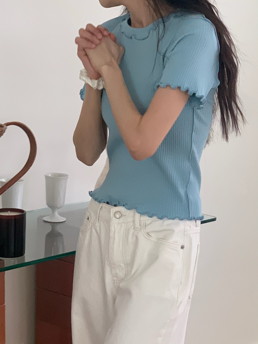 BLEECKER東大門代購女士新品人氣推薦25春夏休閑職業熱賣T恤BLEECKERT恤