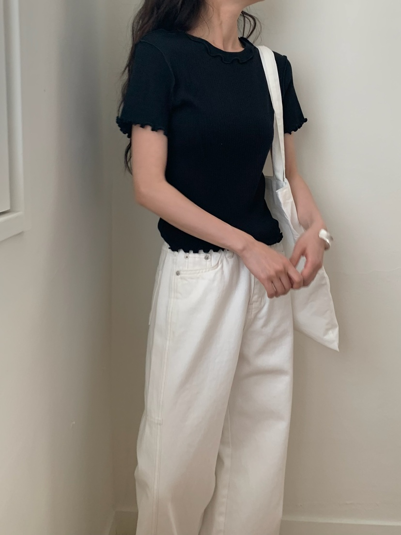 BLEECKER東大門代購女士新品人氣推薦25春夏休閑職業熱賣T恤BLEECKERT恤