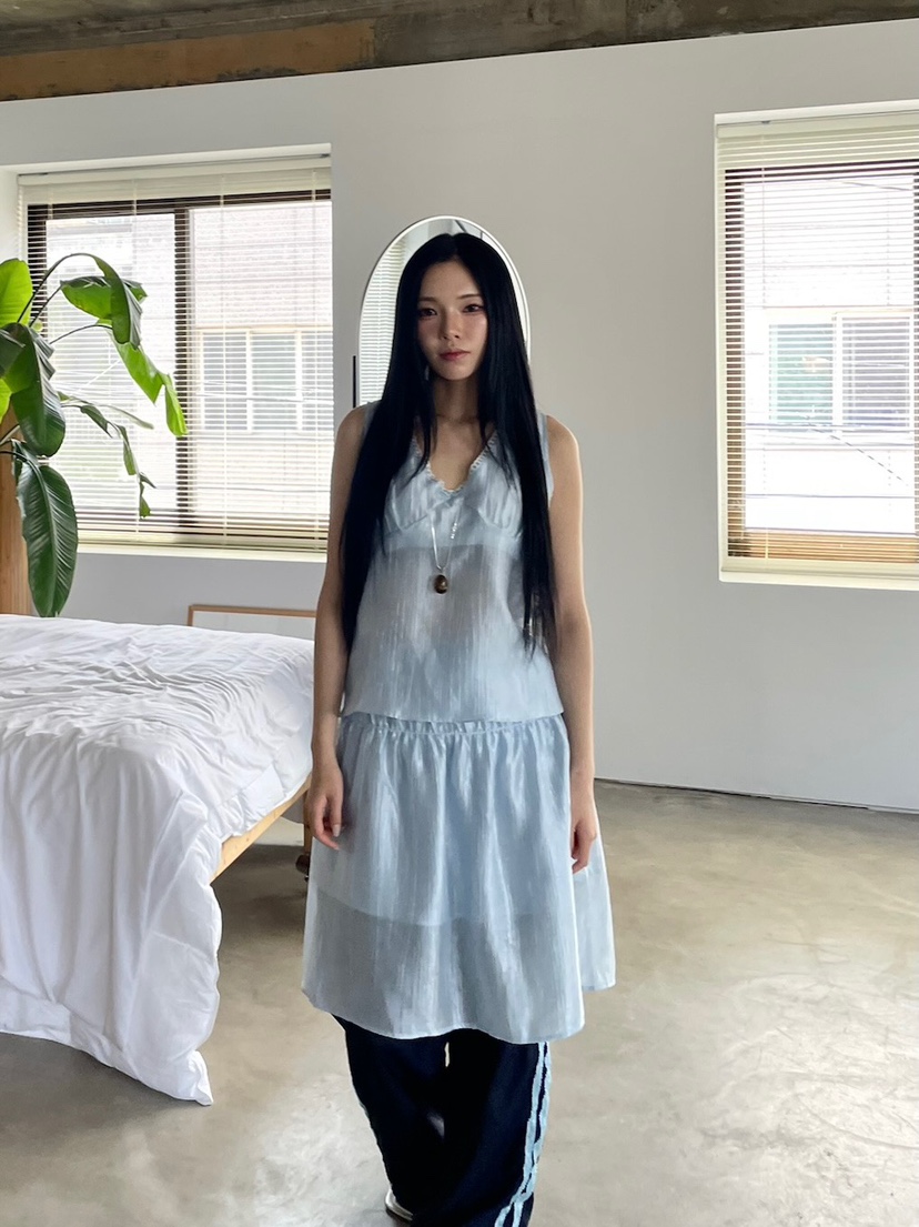 BETWEEN US東大門直郵女裝新品職業推薦人氣25春夏半身裙中短裙JICJO:SEOUL半身裙/中短裙