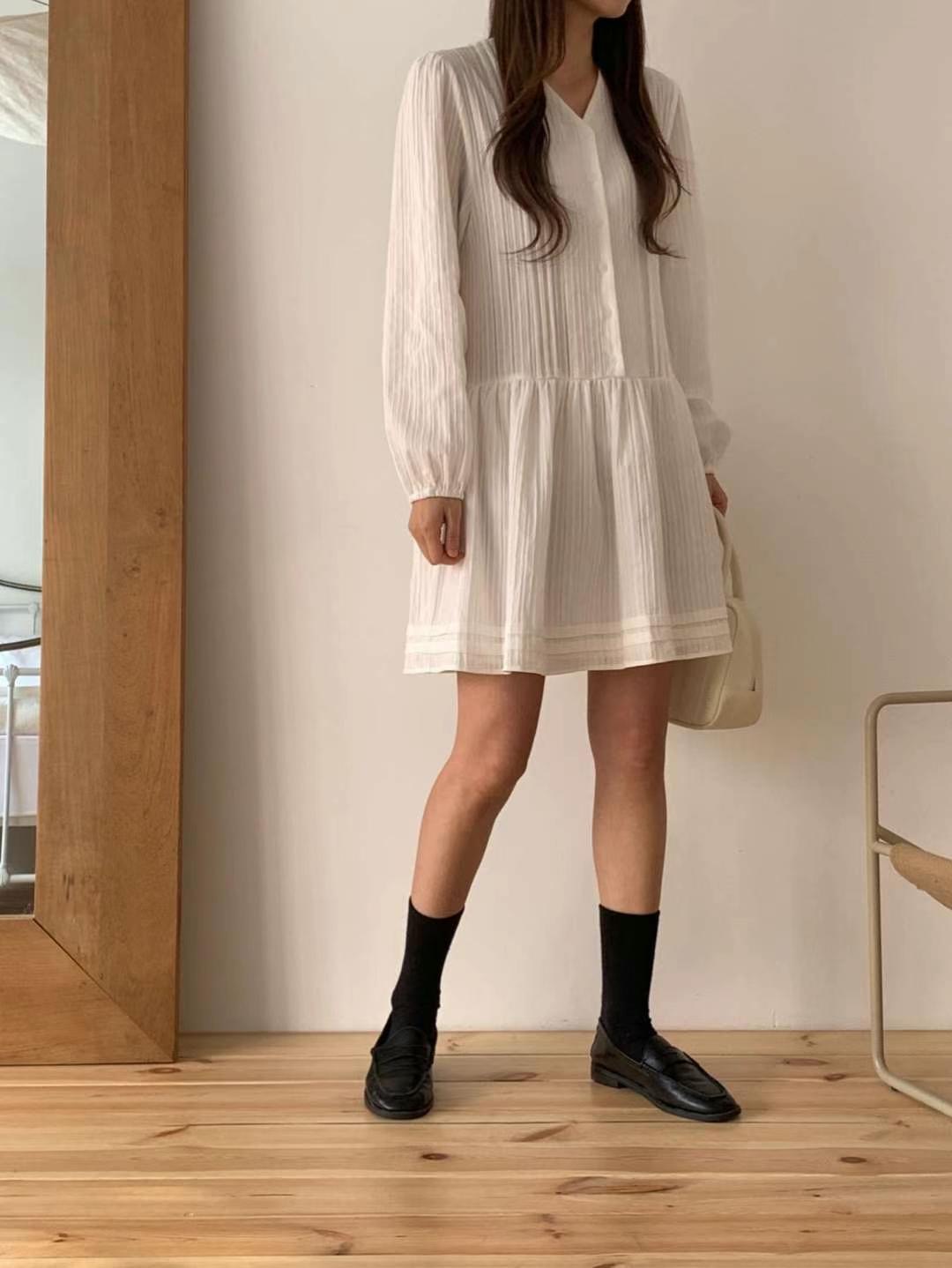 MUTE東大門直郵女裝新款時尚熱賣人氣推薦休閑職業25春夏連衣裙MUTE-ot連衣裙