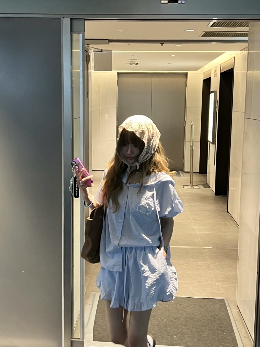 ZEROZERO韓國代購女士新品推薦真品熱賣25春夏襯衫蕾絲衫連帽衫ZEROZERO襯衫/蕾絲衫