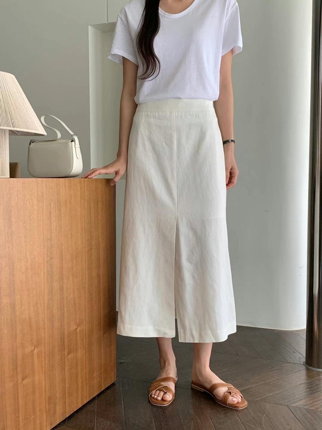 MUTE東大門實拍女裝新品熱賣25春夏人氣休閑真品推薦時尚長裙MUTE-ot長裙